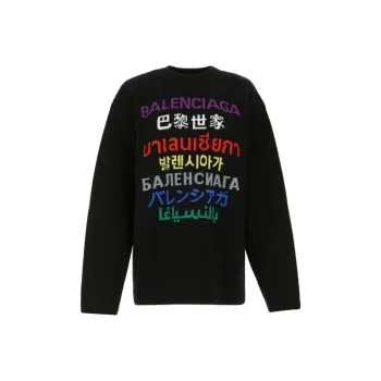 Balenciaga Sweaters Women's Black