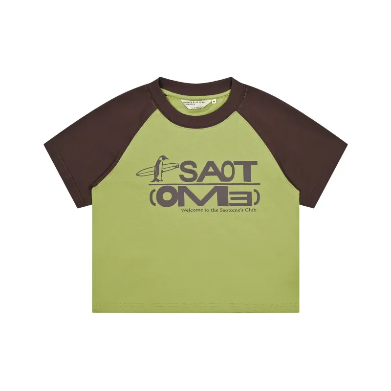 Saotome Raglan Sleeve T Shirt Women's-5