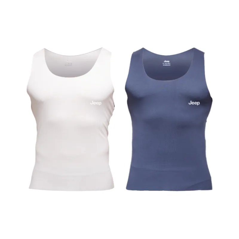 Jeep Fashion Sports Collection Tank Top Men's 2 Pack-1