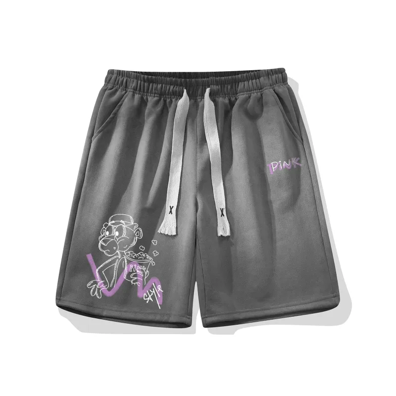 PINK PANTHER Casual Shorts Unisex-11