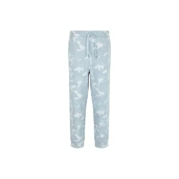 ARMANI EXCHANGE SS24 Casual Pants Men's Light Gray Blue