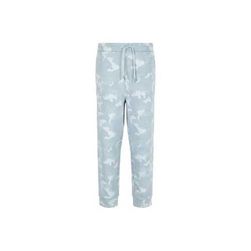 ARMANI EXCHANGE SS24 THE NORTH FACE SS22 Casual Pants Mens Camouflage's Light Gray Blue