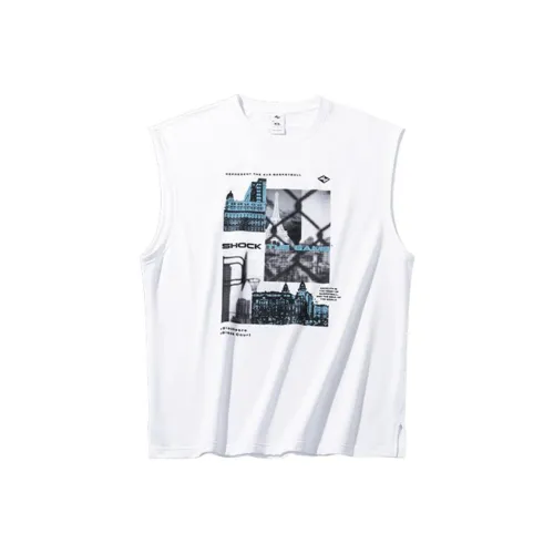 Anta Basketball Collection Basketball Jerseys Men's Pure White