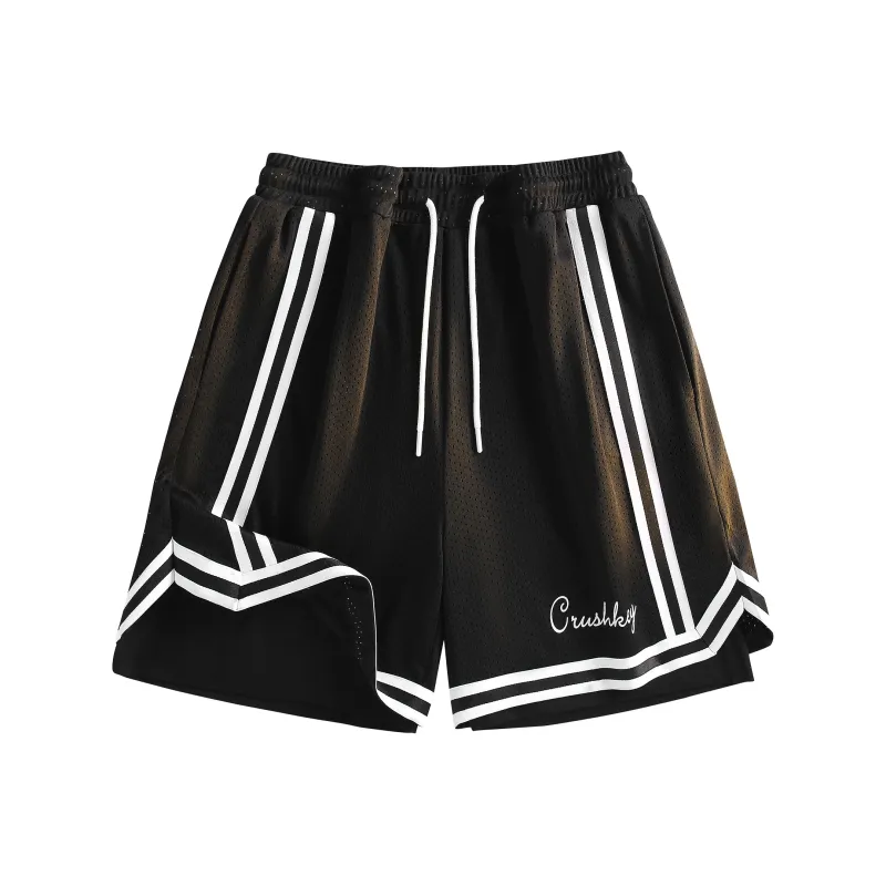 CRUSH KEY Basketball Shorts Unisex-0