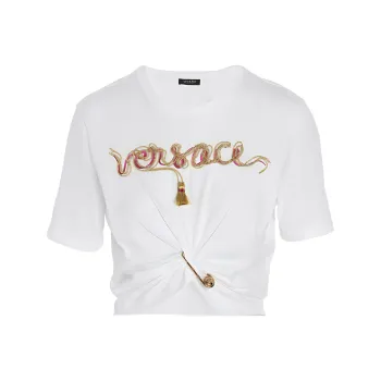 VERSACE T-Shirts Women's White
