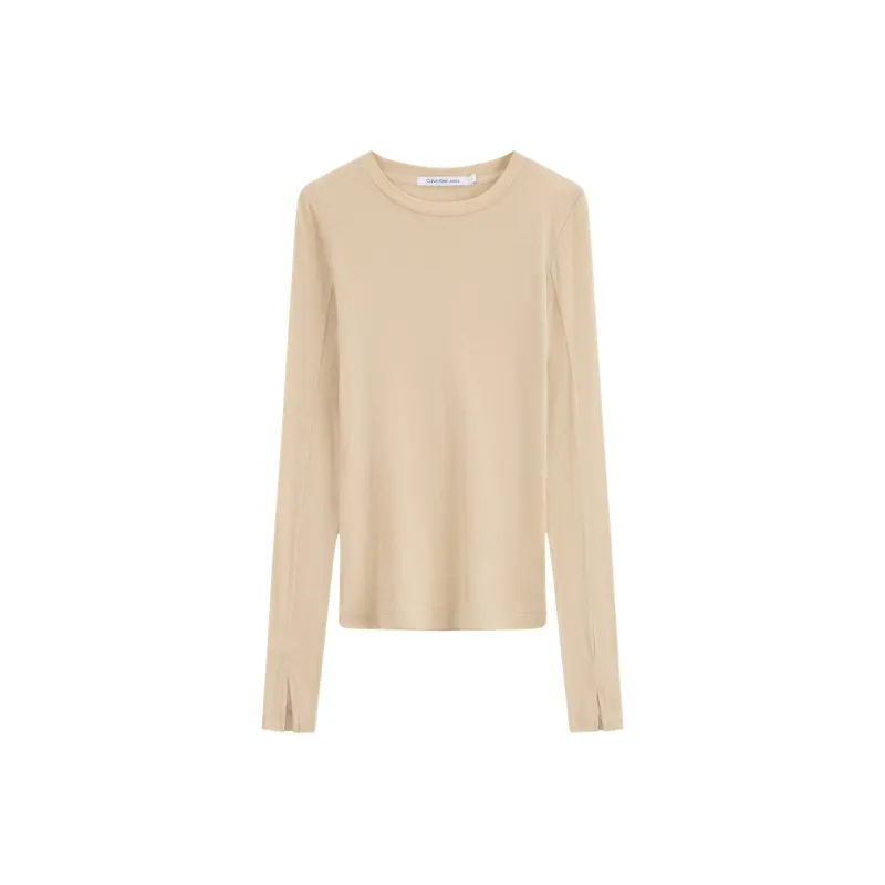 CALVIN KLEIN T-Shirt Women's Khaki-0