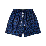 Blue Leopard Print
