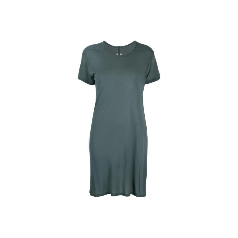 RICK OWENS Long-line Round-neck T-shirt-0