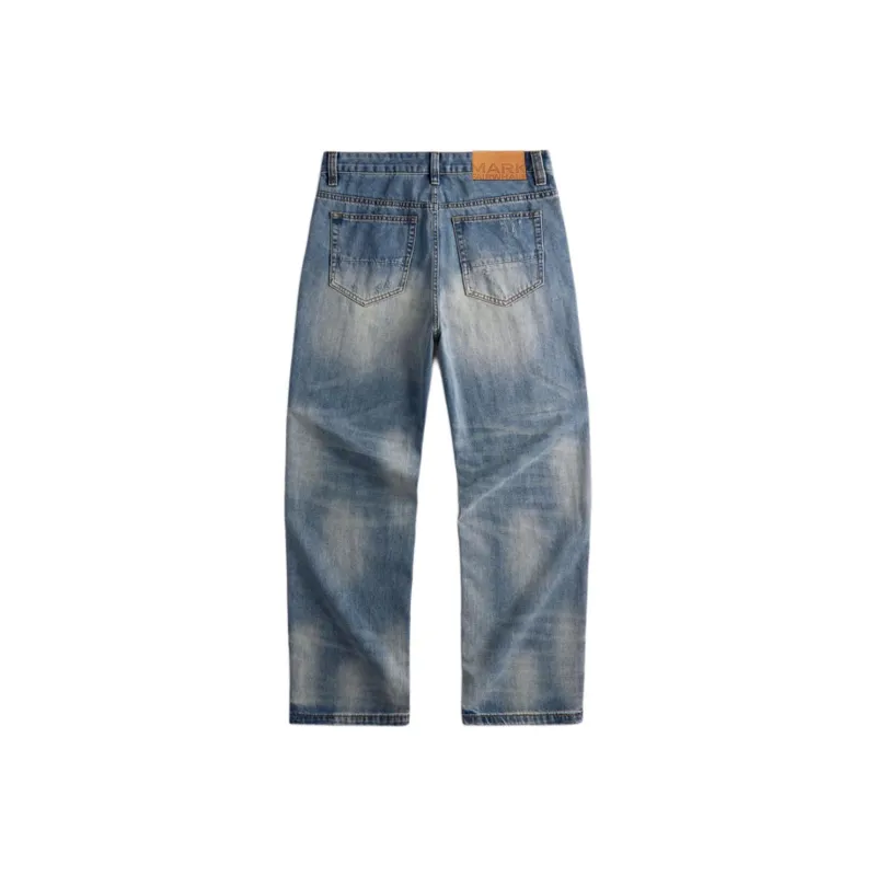 FAIRWHALE Jeans Unisex Denim Blue-1