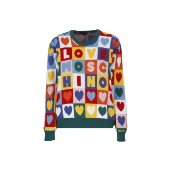 LOVE MOSCHINO FW22 Sweater Women's Multicolor