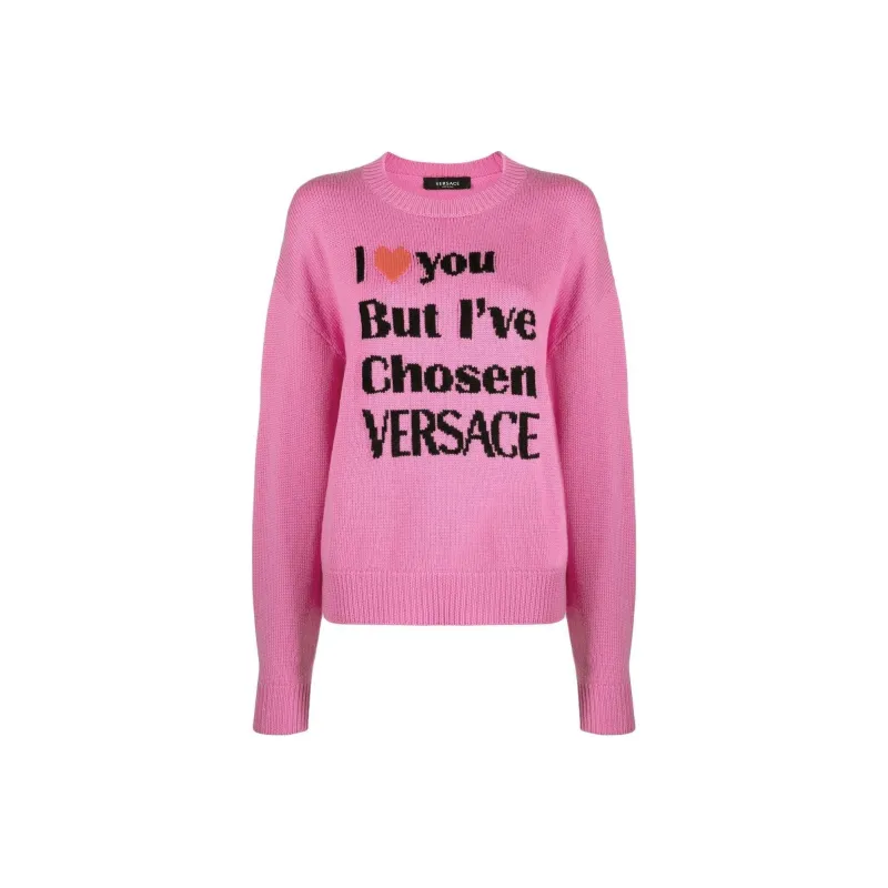 VERSACE FW22 Sweater Women's Pink-0