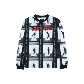 PLEASURES x The Faint SS24 Soccer Jersey Men's White