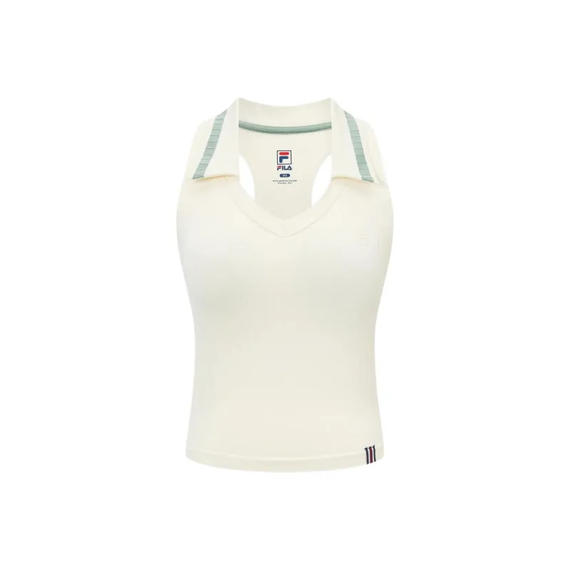 FILA Tank Tops Women's Ivory-0