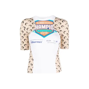 Marine Serre T-Shirts Women's White