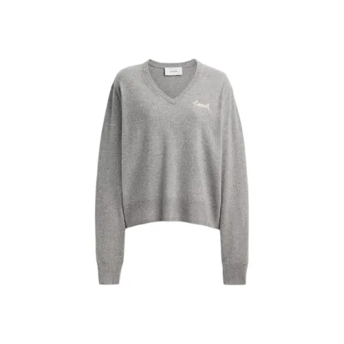 COACH Sweaters Women's Gray