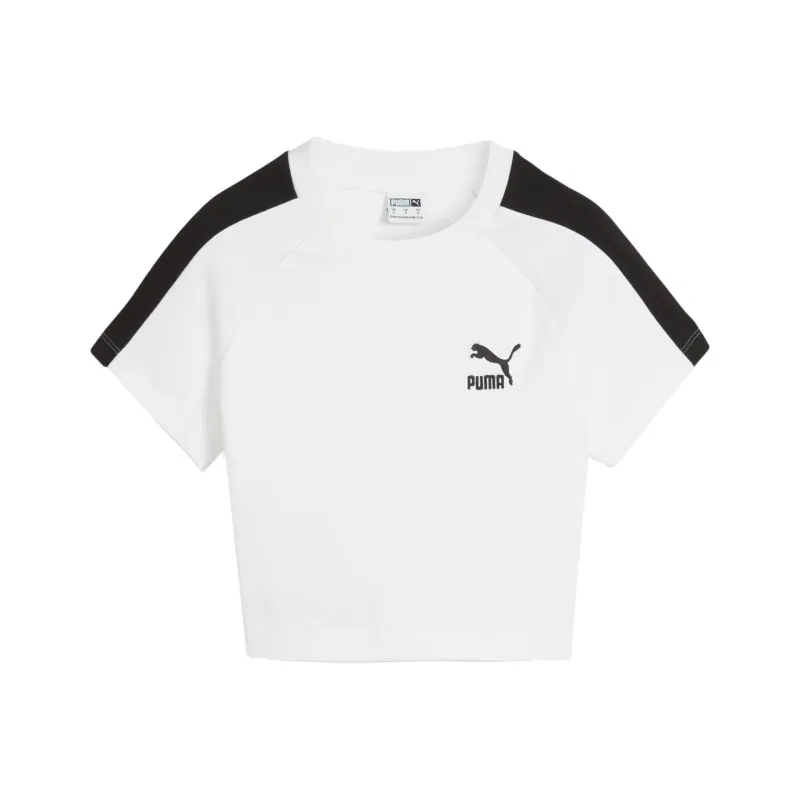 PUMA Raglan Sleeve T Shirt Women's White-0