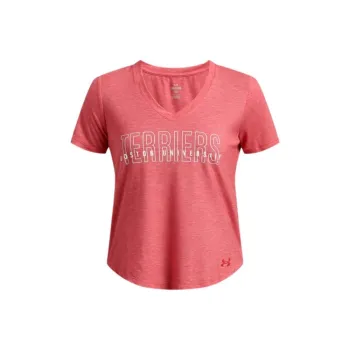 Under Armour BreezyCollegiate Regular T Shirt Women's Orange Pink