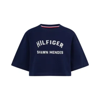Tommy Hilfiger Crop Tops Women's Marine Blue