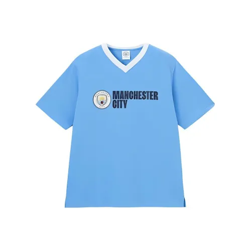 GU x Manchester City F.C. Da ICE Collaboration Soccer Jerseys Men's Blue