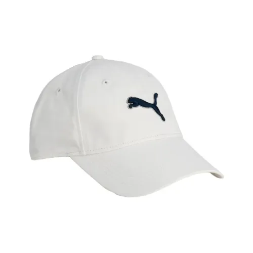 PUMA Polyester Baseball Caps Women's White