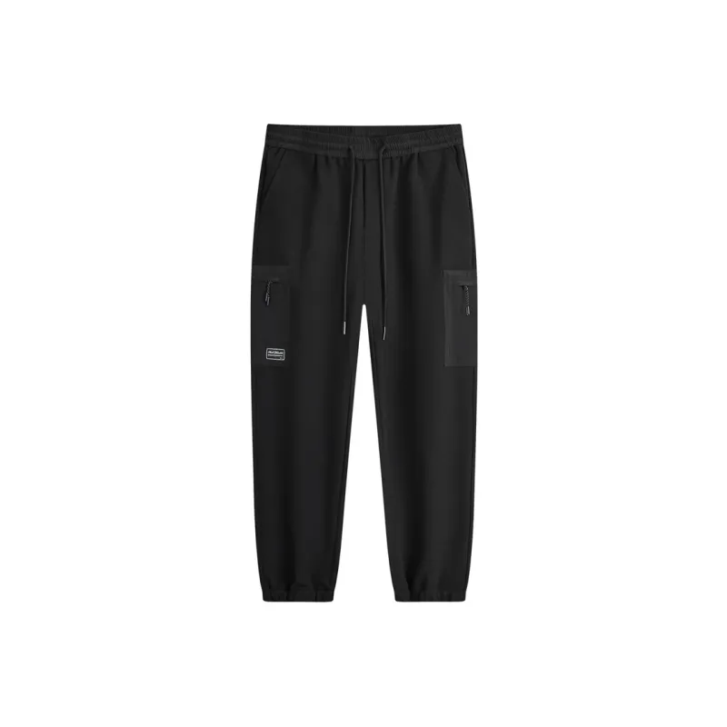 FAIRWHALE Casual Pants Unisex Black-0