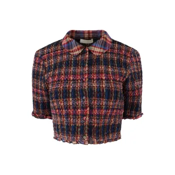 Ulla Johnson Jules Ruffle Crop-top