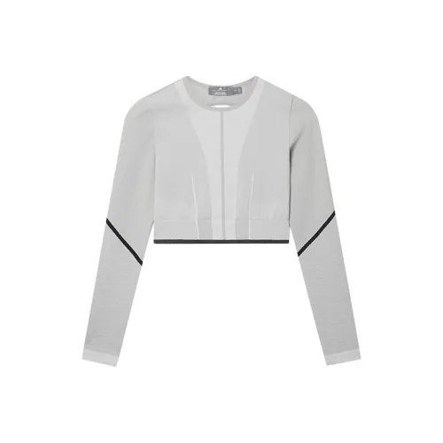 Stella McCartney x Adidas SS23 Crop Tops Women's Gray