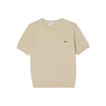LACOSTE T Shirts Women's Khaki