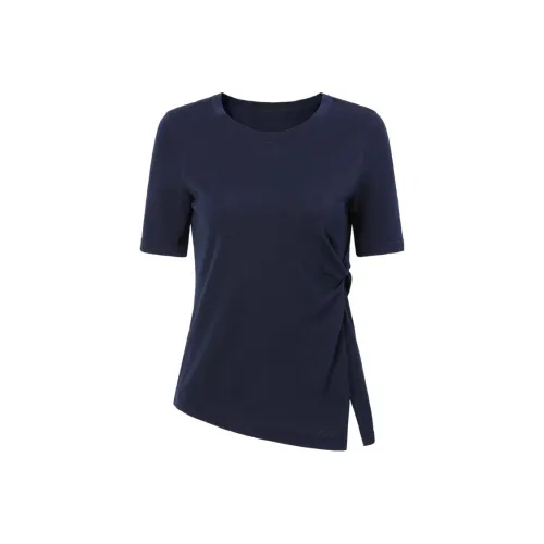 JZ Juzui T-Shirt Women's Dark Blue