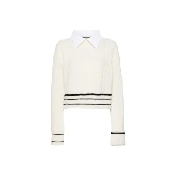 GCDS Monogram Oversized Polo Top