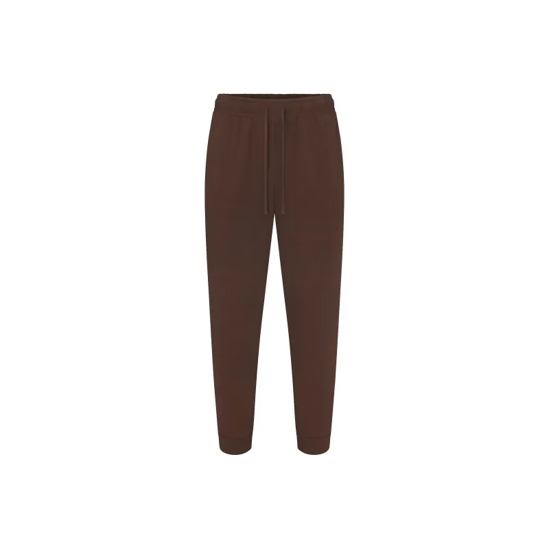 SKIMS FW24 JERSEY LOUNGE MENS JOGGER Casual Pants Casual Pants Men's MUD/Earth Tone-0