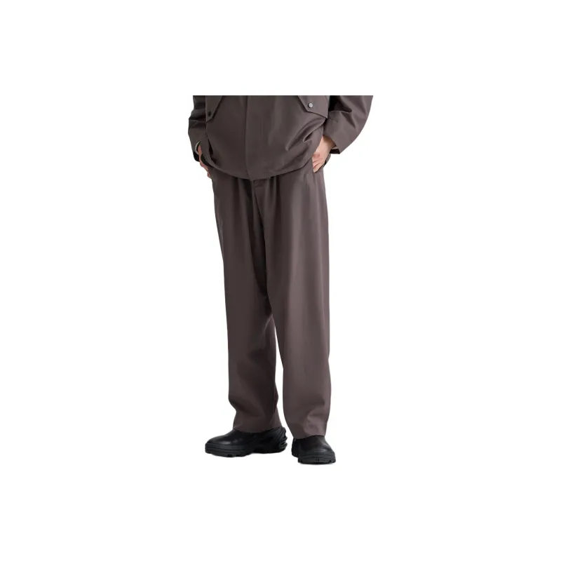 UNITED TOKYO FW24 Casual Pants Men's Gray Beige-0