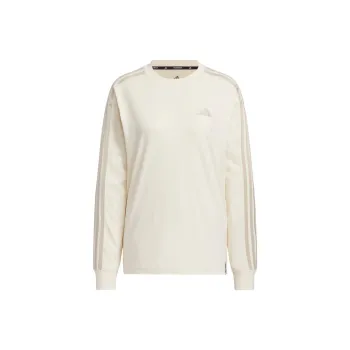 Adidas ESSENTIALS Drop Shoulder Sleeve T Shirt Women's White