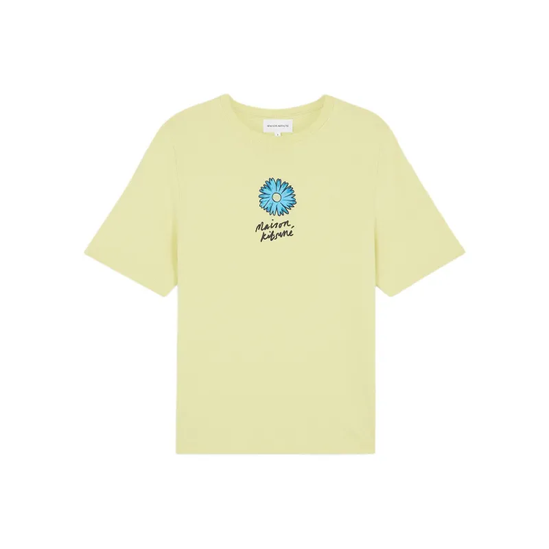 Maison Kitsune Floating Flower Cotton T shirt-0