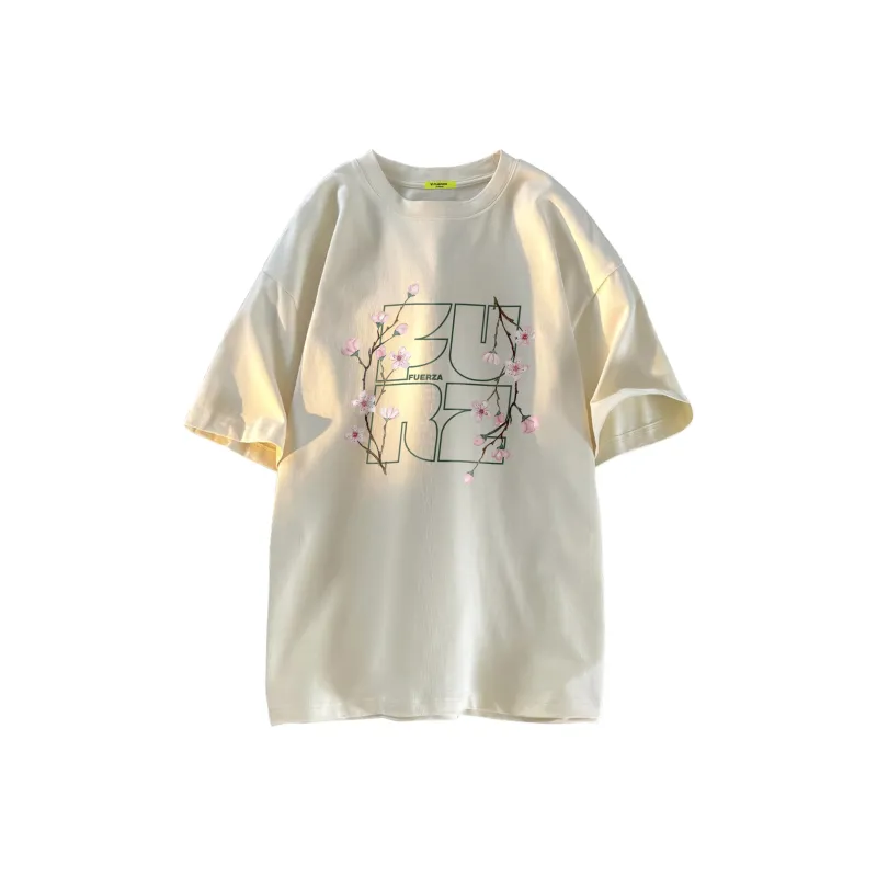 FUERZA Drop Shoulder Sleeve T Shirt Unisex-10