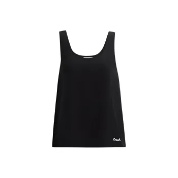COACH Tank Tops Women's Black