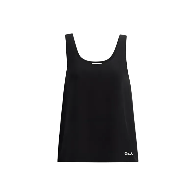 COACH Tank Tops Women's Black-0