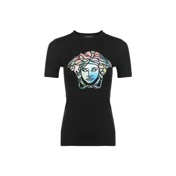 VERSACE T Shirts Women's Black