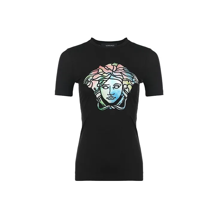 VERSACE T Shirts Women's Black-0