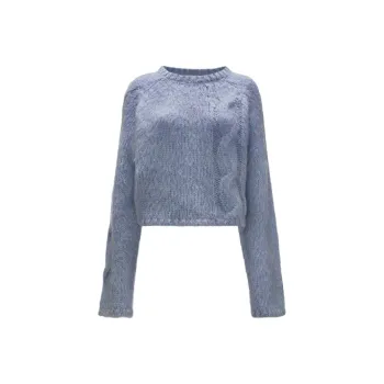 JW Anderson Cable Knit Cropped Sweater
