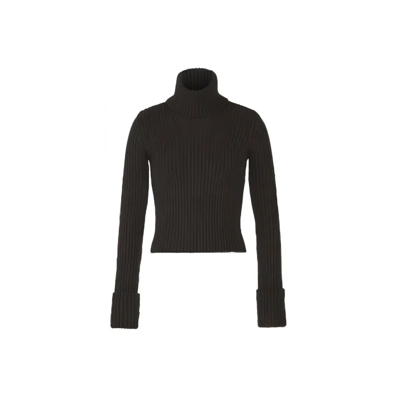 Bottega Veneta Rib Knit Turtleneck Jumper-0