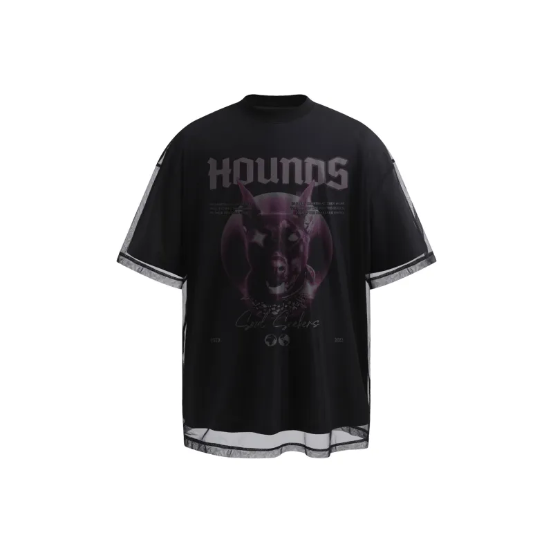 BEAR UNION Short Sleeved T Shirts Unisex-0