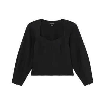 CLUB MONACO T-Shirt Women's Black