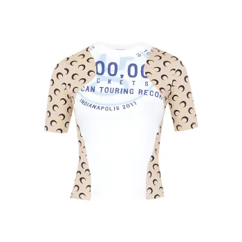 Marine Serre T-Shirts Women's White