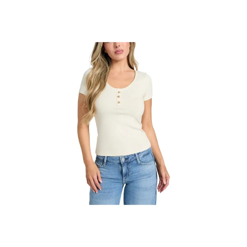 GUESS T-Shirts Women's Beige-0