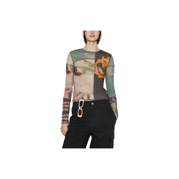 Misbhv T Shirts Women's Brown