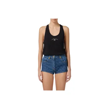 Elisabetta Franchi Logo print Tank Top