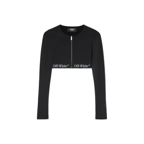 OFF WHITE Logo band Crop Top