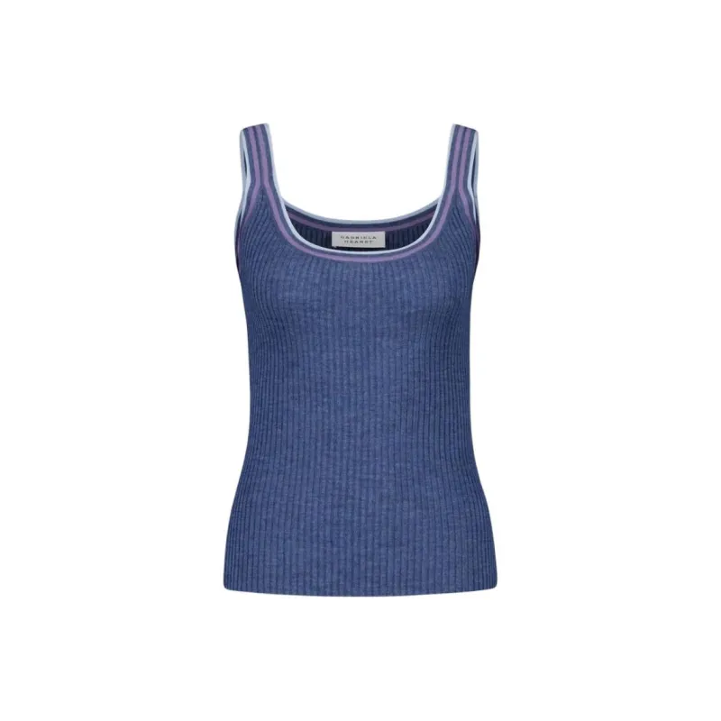 GABRIELA HEARST Tank Top Women's Blue-0