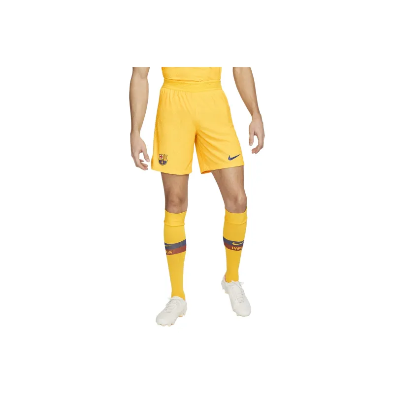Nike F.C. Barcelona 2023/24 Match Fourth Soccer Bottoms Men's Yellow-0